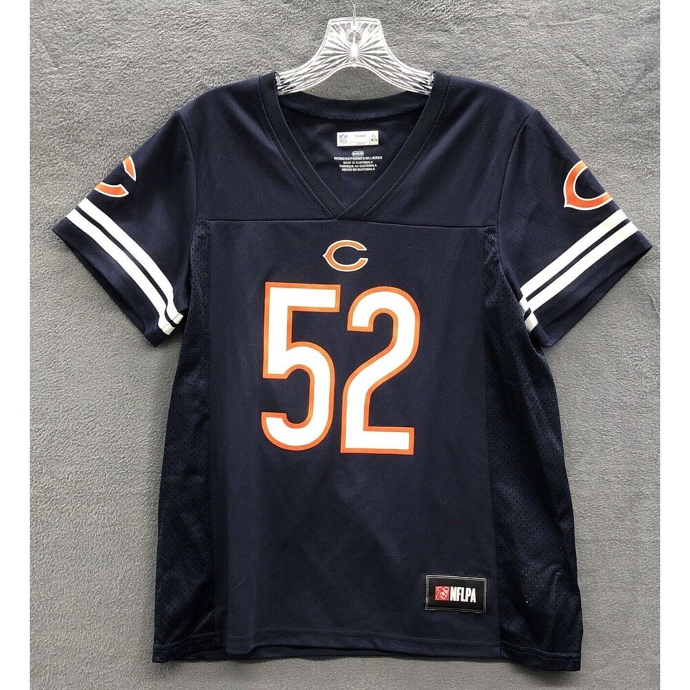 NFL Chicago Bears Khalil Mack 52 Womens Jersey Medium Femme Team Apparel